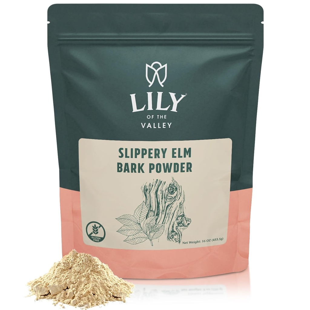 Vadi Terpery Elm Bark Toz - Ulmus Rubra Toz - No Irradiated No Contaminated - Pet Friendly - Vegan & Gluten-Free - Resealable Pouch (16oz, 453g)