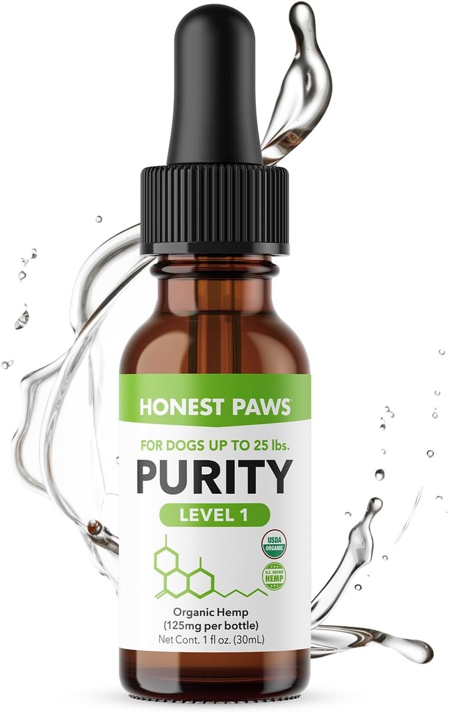 Köpekler için Dürüst Paws Hemp Yağı - Doğal Hemp Tohum Yağı Köpekler için Kesmeleri - Omega 3 6 9'da Sağlıklı Kemikleri, Ortak Destek, Rahatlama, Normal Stres Yönetin - ABD'de Yap