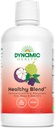 Dynamic Health Health Healthy Blend with Acai, Mangosteen, Noni, Maqui & Aloe Vera, Χωρίς Πρόσθετα, Υποστήριξη ανοσοποιητικού συστήματος, Αντιοξειδωτικό, Vegan, Χωρίς Γλουτένη, Μη ΓΤΟ, 32 Fl oz