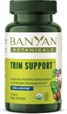 Banyan Botanicals Trim Υποστήριξη – Βιολογικό συμπλήρωμα απώλειας βάρους* – Φυσικός Μεταβολισμός Υποστήριξη με Triphala, Guggulu & Ayurvedic Βότανα για τον καθαρισμό* – 90 δισκία – Μη ΓΤΟ Βιώσιμα που προέρχονται Vegan