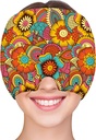 ZNÖCUETÖD Migraine Relief Cap Headache Relief Cap Cold Cap Ice Hat for Migraines Headache Sinus Stresli Gerç Buz Paketi Migraine Maske Hangover Cap Ice Beanie Hot/Cold Essay Women