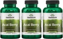 Swanson Acai Berry Antioksi Support 500 Milligrams 120 Capsules (3 Pack)