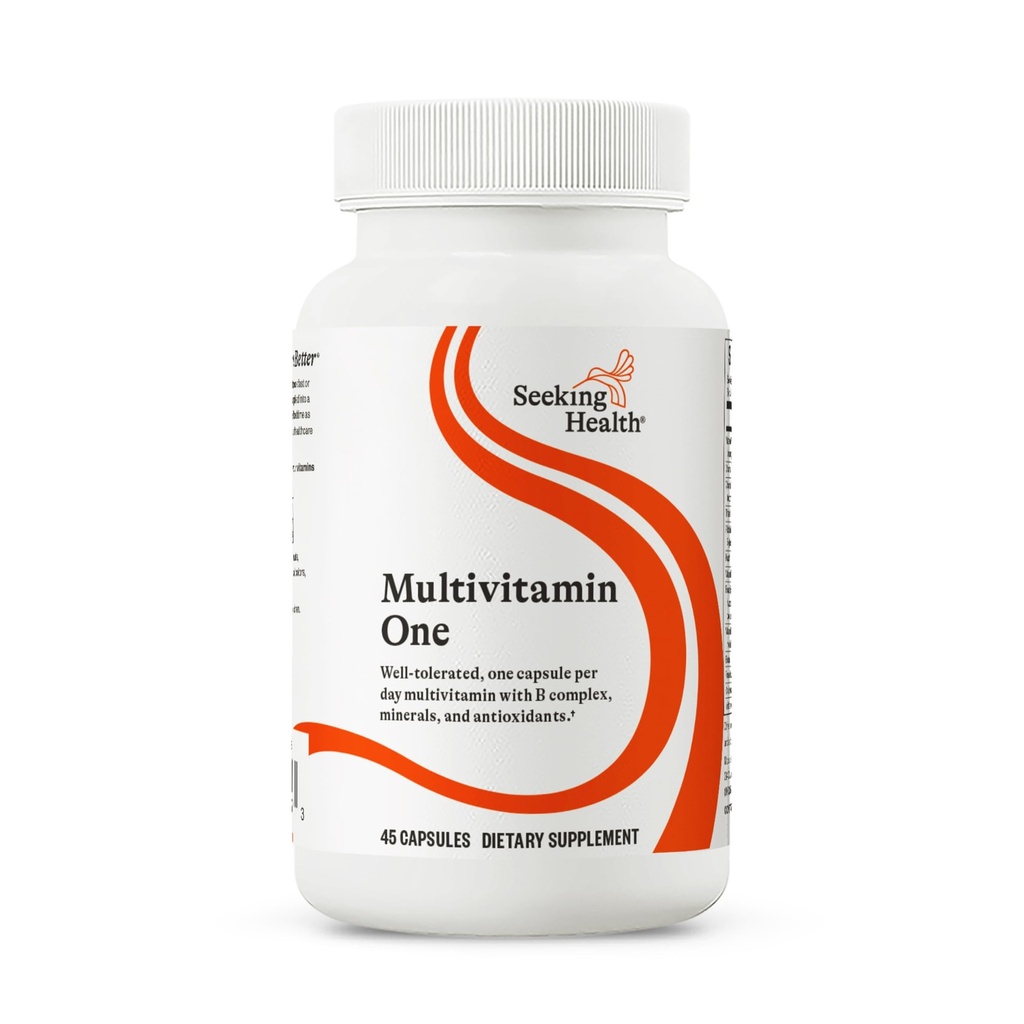 Sağlık Multivitamin Birini Görmek - Çinko, Vitamin B12, & Vitamin A - Magnezyum-Free Formula - Multivitamin Destekleri Medeniyet ve Sağlıklı Ağlama - 45 Capsules