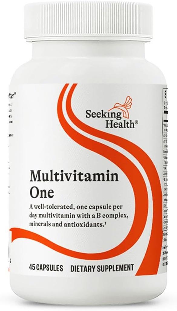 Sağlık Multivitamin Birini Görmek - Çinko, Vitamin B12, & Vitamin A - Magnezyum-Free Formula - Multivitamin Destekleri Medeniyet ve Sağlıklı Ağlama - 45 Capsules