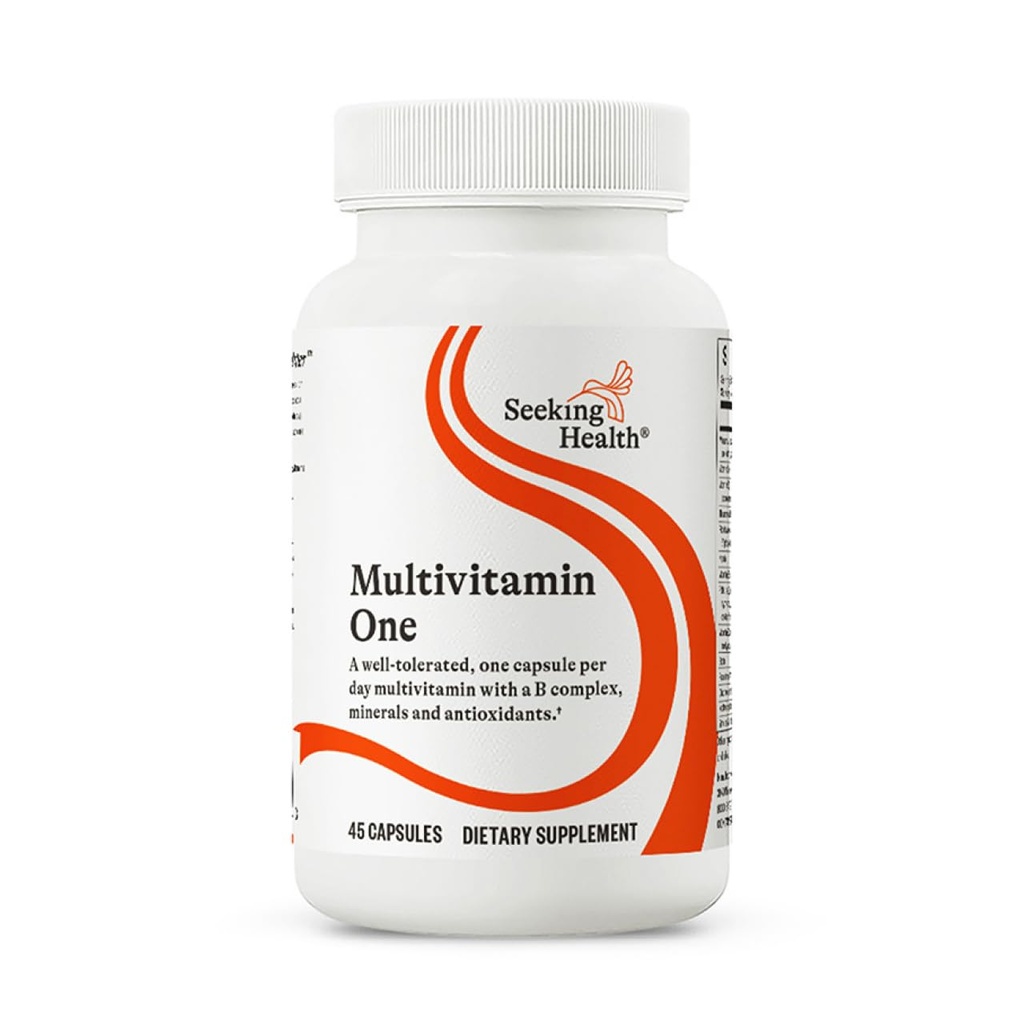 Sağlık Multivitamin Birini Görmek - Çinko, Vitamin B12, & Vitamin A - Magnezyum-Free Formula - Multivitamin Destekleri Medeniyet ve Sağlıklı Ağlama - 45 Capsules