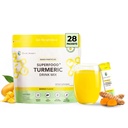 Nano Turmeric Curcumin Drink Powder, Golden Juice for Wellness & Immunity, No Turmeric Taste, Add to Smoothies/Water Daily Morning Routine–35X Απορρόφηση– Mango Flavor–Συμπλήρωμα κοινής υποστήριξης