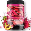 Amino + HICA EAA Supplement | Gelişmiş Kurtarma, Daha İyi Endurance, Artan Güçlü, Enerji, Hydration | Bcaa, Electrolytes, Leucine, Toz, 30 Hizmet (Dragon Meyve Peach)