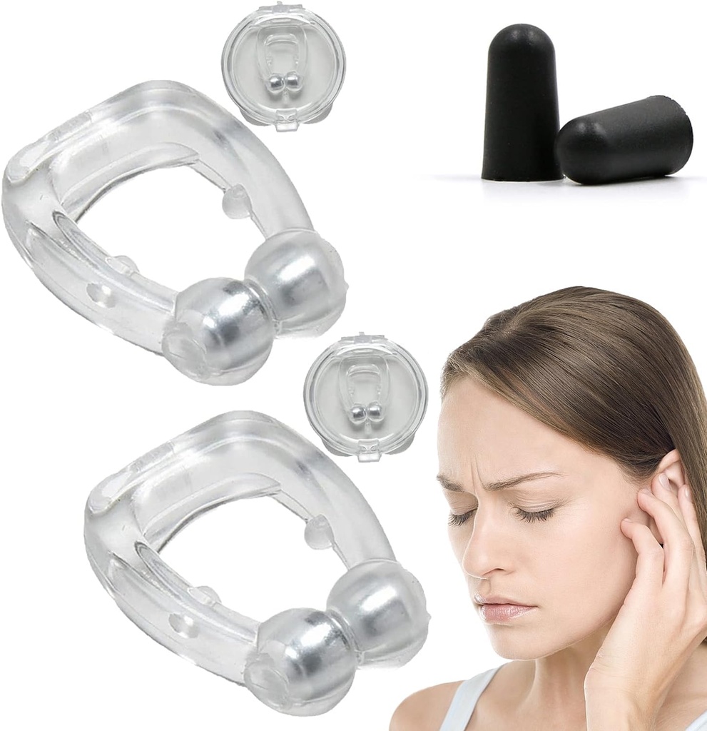 Ringing Ears, Acupeace Tinnitus Relief Device, Acupeace Anti Tinnitus Relief Ear Clip, Device for Stop Ear Ringing (1Pair)