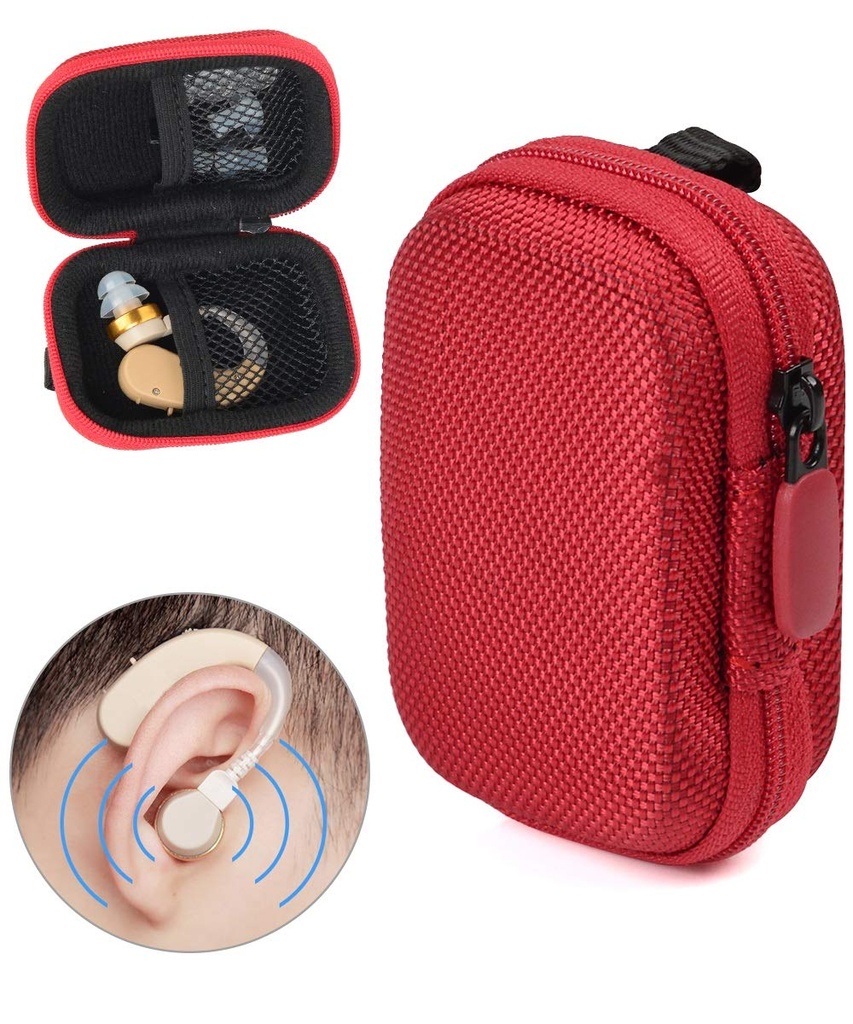 İşitme Yardımı için koruyucu durum, Amp işitme cihazı, Kişisel Ses Amplifier, İşitme cihazı, Dinleme Cihazı, Güçlü Mini Case with Me cebi, Universal design