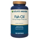 Nature's Wonder Fish Oil 1100 mg Omega-3 Fish Oil Supplements for Women and Men, EPA & DHA for Health Joints, Heart, Immune System, 120 Day Supply of Softgels
