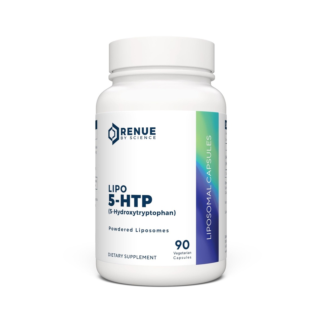 Renue By Science 5HTP | Liposomal 5 HTP Supplement | 90 5-HTP Capsules - hizmet başına 75 mg 5hidrytryptophan | IncMO | ABD ve Üçüncü Parti Test Edildi