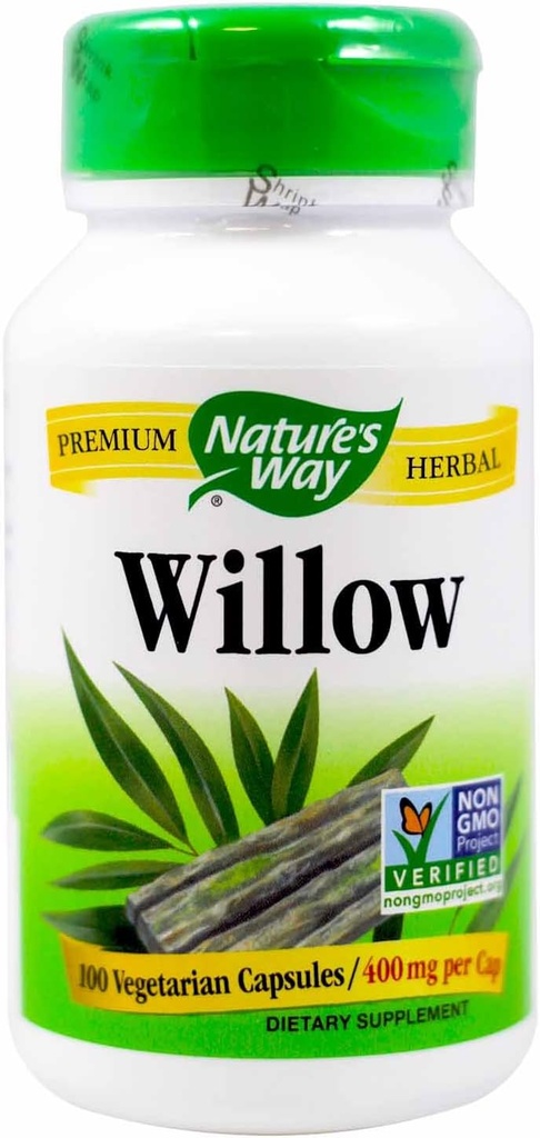 Nature's Way Willow 100 Veg Caps (πακέτο των 2)