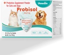 Probisol Evcil hayvanlar, Köpekler ve Kediler için Probiyotik Toz, Sağlıklı Immune, Digestive System, Decrease Foul-Smelling Waste, Better Digestion/Milk Flavored/ 5.3oz (150g)-30 Packets