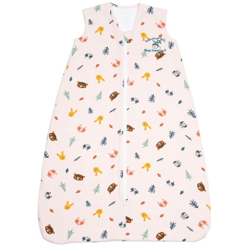 Bebek Merlin'in Magic Dreamsack - Pamuk Giyilebilir Blanket Uyku Sack - Winter Baby Sleep Sack 6-12 Ay Bebekleri - Restful Sleep and Hip of Movement - Uyku Hayvanlar