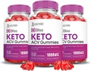 Justified Laboratories (3 Pack Bliss Keto ACV Gummies Advanced Formula 1000MG Bliss Keto Gummies Apple Cider Vinegar Boost Formula B12 Vegan Non GMO 180 Gummys