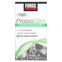 Kuvvet Faktörü ProbioSlim + Prebiyotik Fiber Kilo kaybı Kadınlar ve Erkekler için Tamamlanır, Probiyotik ve Prebiyotik Digestive Health Support with Green Tea Extract and Psyllium Husk Fiber, 120 Capsules