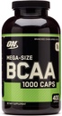 Optimum Beslenme Mega-Size BCAA 1000 Caps - 400 Capsules (200 hizmet)