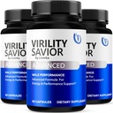 (3 Pack) VirtitudeSavior Pills, VirtitudeSavior, VirtitudeSavior Capsules Advanced Formula, Resmi VirtitudeSavior All Natural Capsules, VirtitudeSavior Pills Yorumlar, 180 Capsules for 3 Ay
