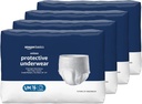 Temeller Unisex Koruyucu Underwear, Overnight Absorbency, Small/Medium, 64 Kont, (4 Packs of 16)