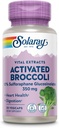 SOLARAY aktif Broccoli Tohumu 350 mg, 10% Sulforaphane Glucosinolates for Antioksit Support, Heart Health and Digestive Support, Vegan ve Lab TY, 30 Hizmet, 30 VegCaps