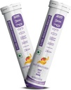 Αναβράζοντα δισκία μελατονίνης (Sweet Mango, 30 Count) – Διαλυτά καψάκια μελατονίνης w/ L- Theanine, χαμομήλι, & More - Συμπλήρωμα βοήθειας ύπνου για ενήλικες - Vegan, μη ΓΤΟ συμπλήρωμα μελατονίνης