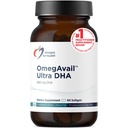 Health OmegAvail Ultra DHA için tasarımlar - Yüksek derecede Yoğun DHA Triglyceride Fish Oil, TG Fish Oil 500 mg DHA + 100 mg EPA - No Fishy Aftertaste (60 Softgels)