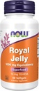 NOW Συμπληρώματα Τροφίμων, Royal Jelly 1000 mg με 10-HDA (Υδροξυ-D- Δεκενοϊκό οξύ), 60 Softgels