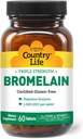 Ülke Hayatı - Natural Bromelain, 500 mg, 60 tablet
