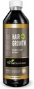 Hair Growth Plus 12oz - Προϊόν μαλλιών μπαμπού με κολλαγόνο, κερατίνη και βιταμίνες για γυναίκες και άνδρες - Υγιή μαλλιά, δέρμα και νύχια - 1 μπουκάλι