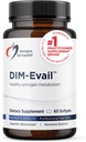 Sağlık DIM-Evail için tasarımlar - 100 mg Diindolylmethane Supplement - Geliştirilmiş Absorpsiyon Teknolojisi DIM Supplement - Sağlıklı Estrogen Metabolism - Gluten Free + Non-GMO (60 Softgels)