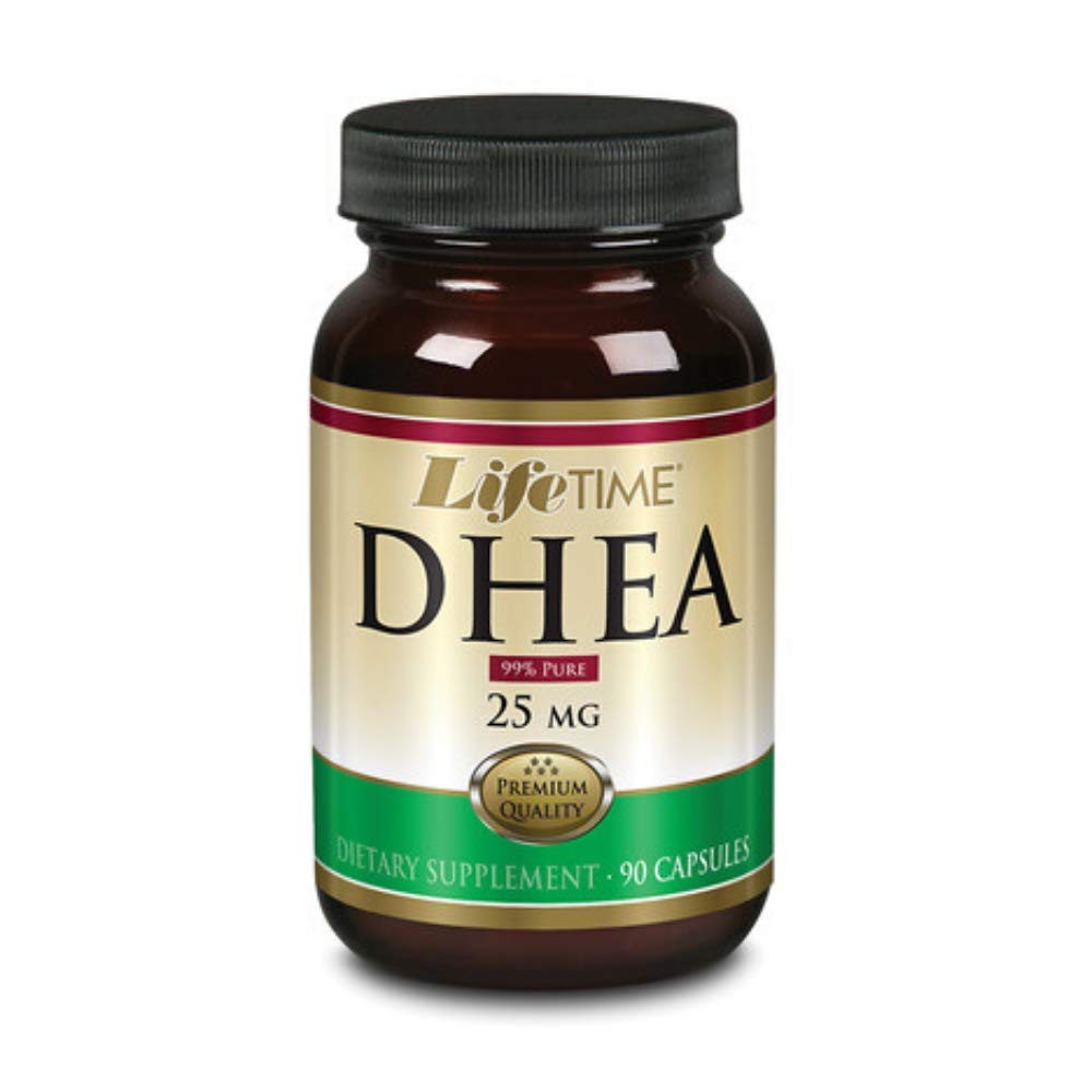 LIFETIME DHEA, Καψάκιο (Btl-Glass) 25mg 