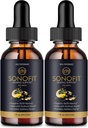 Sonofit Εμβοές ανακούφιση για χτυπήματα αυτιών σταγόνες, Sonofit Εμβοές συμπλήρωμα Sonofit Υγιεινό αυτί συμπλήρωμα υποστήριξης - μέγιστη δύναμη Advanced Formula Sonofit σταγόνες σχόλια υποστήριξης ακοής (2 Pack)