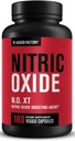 Jacked Factory N.O. XT Nitrik Çimento Supplements for Men w/Nitrosigine L Arginine L Citrulline Supplement for Muscle Pumps & Vascularity - Pre Workout Nitrik Oksit & Muscle Builder - 180 Caps