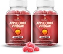 BeLive Apple Cider Vinegar Sugar Free Gummies – Great for Digestion & Health Diyet - Gluten Free, No Glucose Syrup, ACV Gummies Alternative to Capsules & Drink (120 Ct) – 2 Pack