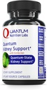 Kuantum Beslenme Laboratuvarları Kidney Desteği - Kidney Health Supplement, Kidney Support Supplement, Kidney Vitaminleri for Men and Women with Cranberry, Rhodiola Rosea ve Parsley - 60 Vegetarian Capsules