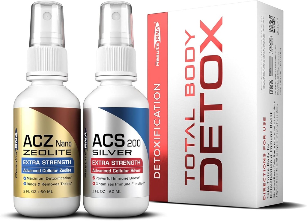 ACS 200 Ekstra Kuvvetli Koloidal Bir ACZ Nano Gelişmiş Hücreler Zeolit Ekstra Güç | Total Body Detoxification ve Immune System Health