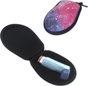 Inhaler Travel Case,14.5cm Uzunluk PUing Bag Full Asthma Inhaler Storage Case