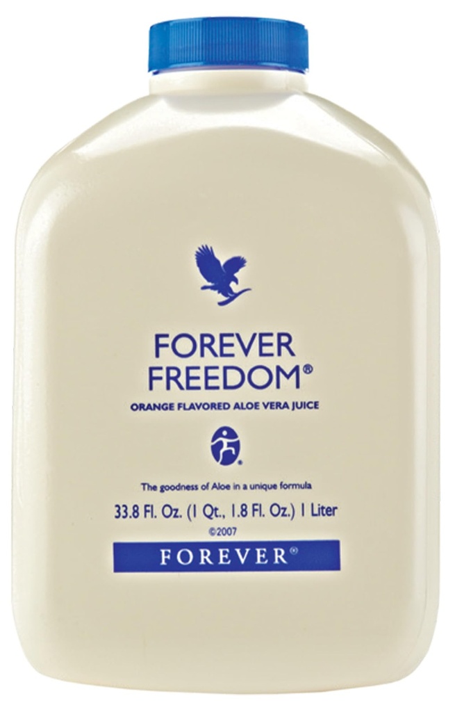 Sonsuz Yaşam - Sonsuza dek Özgürlük - Aloe Vera Ortak Destek Glucosamine ve Chondroitin - Orange Flavor - 33.8 fl oz (kısa 1)