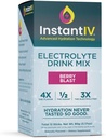 Elektrolytes Toz - 3X Elektrolytes,1/2 Vitamin C, B3, B6, Alfation, Recovery & Immunity, Vegan & Gluten Free | Berry Blast - 12 Packets