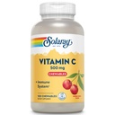 SOLARAY Chewable Vitamin C 500 mg, Natural Cherry Flavor with Natural Sweeteners, Antioksi ve Immune Support Supplement with Whole Food Base, 60-Day Garanti, 100 Hizmet, 100 Chewables