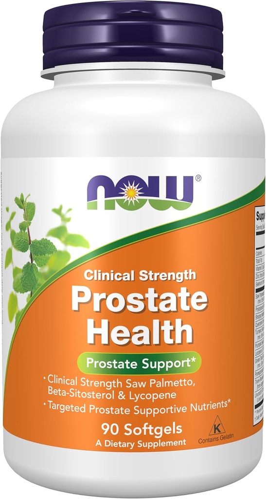 Şimdi Tamamlar, Prostate Health, Klinik Strength Saw Palmetto, Beta-Sitosterol & Lycopene, 90 Softgels
