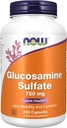 NOW Συμπληρώματα Τροφίμων, Γλυκοσαμίνη Sulfate 750 mg, με UL Dietary Supplement Certification, 240 Veg Κάψουλες