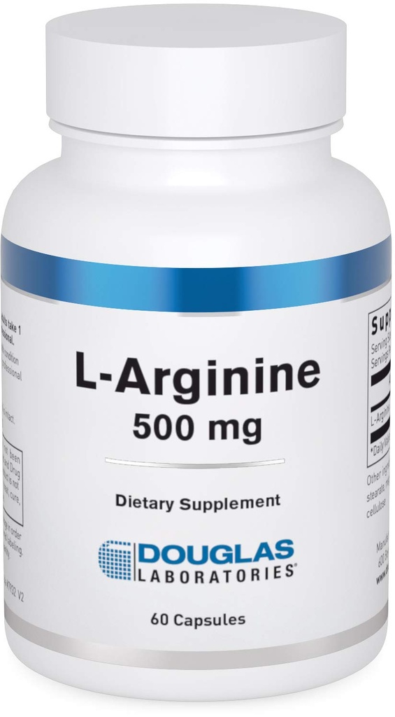 Douglas Laboratories L-Arginine (500 mg.) | Versatile Amino Asit | 60 Capsules