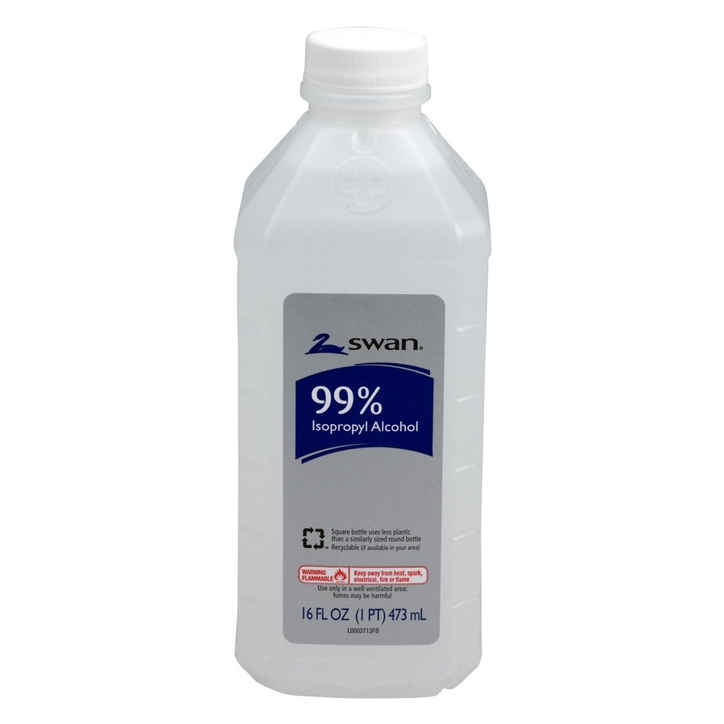 Swan Isopropyl Alkol,% 99, Pint, 16 OZ