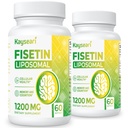 Fisetin 1200mg Liposomal Fisetin Συμπληρώματα 98% Pure Fisetin Polyphenols Αντιοξειδωτικά Ανοσία Υγεία Γήρανση Γνωστική Υποστήριξη Μη ΓΤΟ 120 Κάψουλες