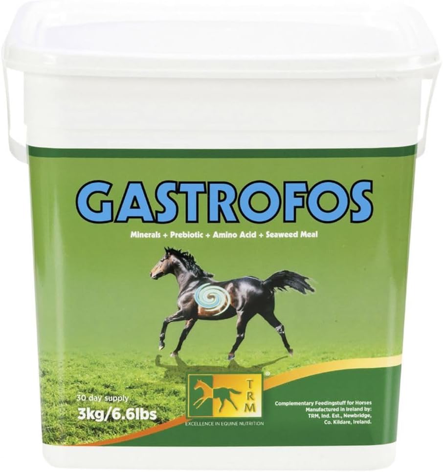 TRM Gastrofos Horse Feed Digestive Supplement for Ulcer Acid Reflux Prevention and Health Digestion | Neutralizes Stomach Asit - 6.6 lb (3kg) - 6.6 lb (3kg)