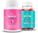 BeLive Womens Αγαπημένη Ινοσιτόλη+Βιοτίνη για υγιή δέρμα μαλλιών και νύχια και ορμονική υγεία