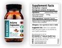 DR WAKDE'nin Arjuna Capsules (Terminalia arjuna) | 60 Veg Caps | Ayurvedic Supplement | Vegan | 100% Herbal | Sayı indirimleri | Aynı Gün Dispatch