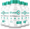 Rize Labs (Pack of 5) Gluco 6 Supplement Capsules, 570mg Blood Pressure Pills, Official Advanced Formula for Optimal Health, All- Natural Gluco Six Pastillas (300 Capsules)