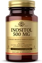 Solgar Inositol 500 mg - 100 Sebze Kapsülleri - Hücresel Fonksiyonlar ve Beyin Sağlığı - Vegan, Gluten Free, Süt Free, Kosher - 100 Hizmet